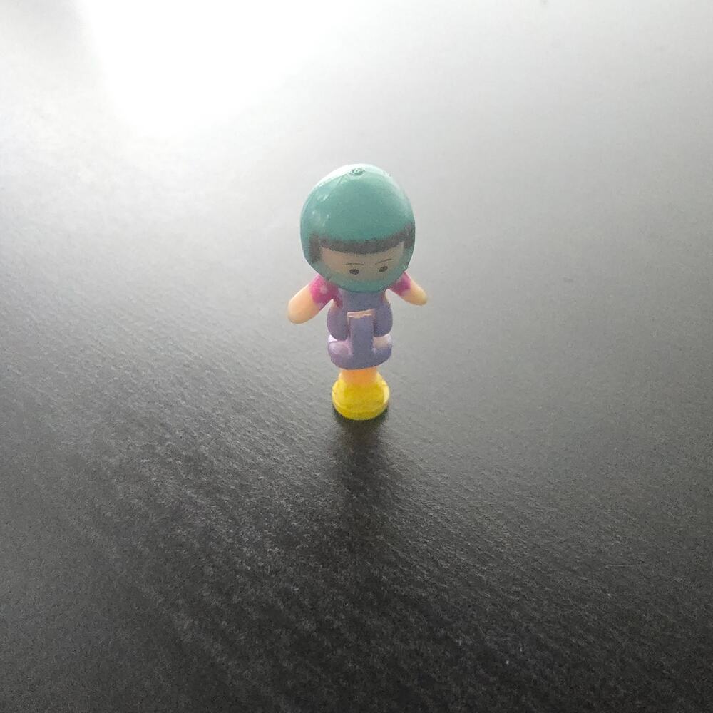Vintage Polly Pocket Bluebird 1994 Scooter Fun Replacement Doll